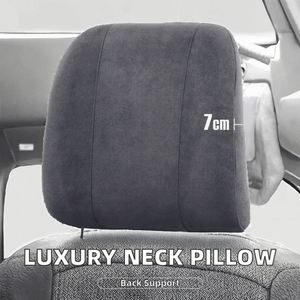 Hot Sale Luxury PU Material Neck <b>Pillow</b> Universal Fit for <b>Cars</b> <b>Seat</b> Cushions & <b>Pillow</b> Made by Abarth - Product Image 2