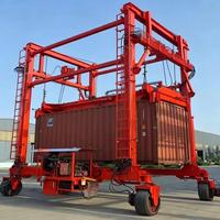 Transpalette à chenilles de 60 tonnes pour la manutention et le transfert de conteneurs en terminal portuaire