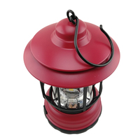 Lanterne de camping vintage à poser, LED COB, alimentée par piles, lampe de tente portable, logo personnalisé, étanche IP44, équipement extérieur en gros