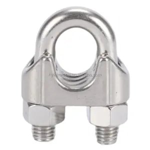 304 stainless steel wire rope clamp for wire rope