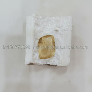 100% tamaño de alta calidad 17X12 5 MM peso 16Ct piedra de corte de cuarzo rutilo dorado Natural piedra preciosa suelta fabricación hecha a mano - Product Image 1