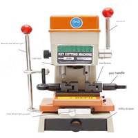 Defu Semi-Automatic Car Key Cutting Clone Duplicating Machine 368a Full Set Cutters Manual Locksmith Tools 220V 8.5kg 100%