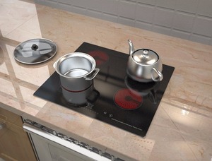 Chất lượng cao và chi phí-hiệu quả 4Burner Điện Gốm HOB được xây dựng trong nồi cơm điện - Product Image 2