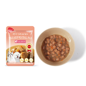 Trozos en salsa Comida para mascotas 80g Trozos húmedos para gatos Partículas de carne Logotipo privado Comida húmeda Bolsa para tratar - Product Image 4