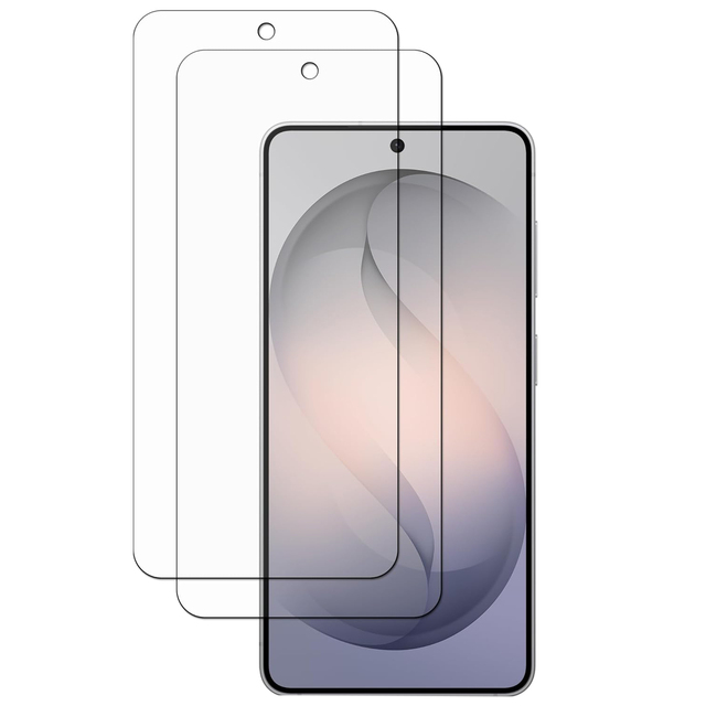Tempered Glass Screen Protector with Matte Finish for S25 S26 Fingerprint Unlock Smart Anti Glare