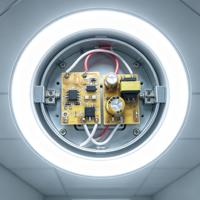 Placa de Circuito Controladora LED Impermeable de Energía Oscura, Aislada, Individual, 240-300mA, 3W, para Iluminación LED, Entrada 220V, 2 Años de Garantía