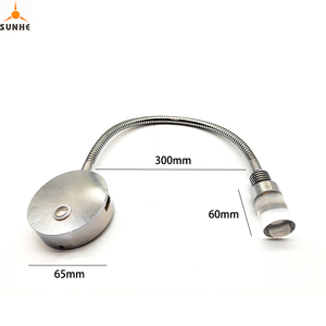 Lampe de lecture LED réglable-Lampe de lecture USB rechargeable 12V à col de cygne réglable <span class=keywords><strong>pour</strong></span> Yachts Bateaux - Product Image 5