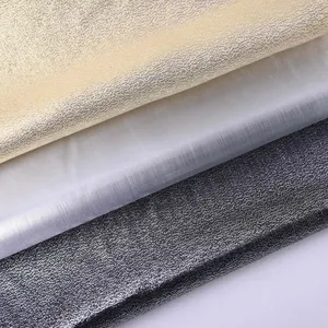 Wholesale High-End Simulated Silk Organza Tulle Fabric Metallic Organza Fabric Shimmer For Abaya Dresses