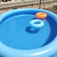 Grande piscine gonflable hors sol en PVC pliable pour adultes