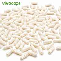 Capsules de gélatine vides blanches taille 0, stock local