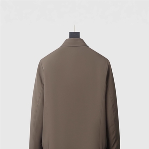 Abrigo Corto de Invierno para Hombre Parker 2025 con Forro de Visón Desmontable y Solapa Corta, Nuevo Modelo con Pelaje - Product Image 2