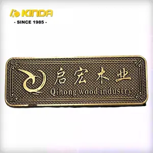 Custom Metal Plate Engraved Name plate Etched Name Plates Aluminum Sign Etched Stainless Steel Nameplates Badge