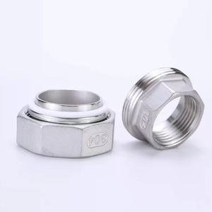 Hàng Có Sẵn Phụ Kiện <span class=keywords><strong>SS</strong></span> Khớp Nối Ống Đúc Công Đoàn Khớp Nối Cái <span class=keywords><strong>NPT</strong></span> 1 "Khớp Nối Bằng Thép Không Gỉ 304 - Product Image 2