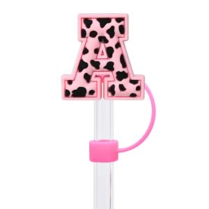 Tapón de silicona reutilizable de 10 mm personalizado con diseño de mezclilla y letras en inglés, accesorio decorativo para bebidas con clip de hebilla. - Product Image 6