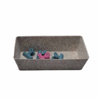 Organisateur de bureau en feutre écologique tendance, robuste, antidérapant, anti-rayures, rangement compact pour accessoires de bureau