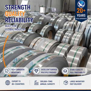 304 316 <b>Bead</b> Blasted 6.0mm x 1250mm Slit Edge Annealed Stainless Steel Coil for Boiler Manufacturing - Product Image 1