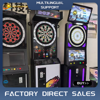 Machine à fléchettes intelligente connectée Score précis et divers modes de jeu pour usage domestique et commercial Machine à poupées commerciale