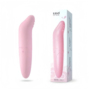 Jouets sexuels Vibrateur pour femme <span class=keywords><strong>Mini</strong></span> vibrateur à balles 10 vitesses Rose Étanche IPX7 Forte vibration Alimenté par batterie - Product Image 1