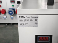 Convertisseur monophasé vers triphasé 220V vers 380V 2.2KW-20KVA à onde sinusoïdale pure, 3/4 fils en option, personnalisable