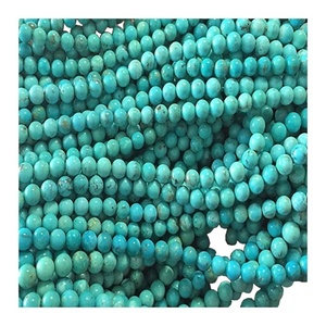 <span class=keywords><strong>Naturel</strong></span> turchese branelli rotondi per monili che fanno - Product Image 2