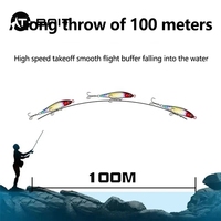 Leurre de pêche en mer à lancer longue distance, type jigging, en métal plombé coulant avec deux hameçons, poids de 10g à 22g, fourni par l'usine (10g, 14g, 18g, 22g)