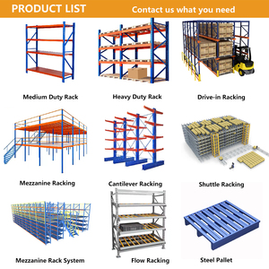 Heavy-Duty Pallet Kệ hệ thống kho Kệ Heavy Duty Pallet kệ kim loại giá công nghiệp lưu trữ Pallet giá - Product Image 3