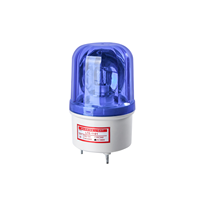 CEUM Avertisseur sonore LED haute intensité avec alarme sonore et lumineuse, modèle prismatique 1101J - Quatre couleurs : Rouge, Orange, Vert, Bleu