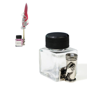 Bouteille d'<span class=keywords><strong>encre</strong></span> en verre <span class=keywords><strong>de</strong></span> 15ml, 30ml, pour calligraphie, <span class=keywords><strong>encre</strong></span> pour stylo avec <span class=keywords><strong>porte</strong></span>-stylo - Product Image 3