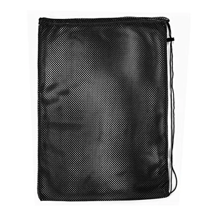 Wholesale custom sports gear duffel strong nylon single cord drawstring swimming beach bag