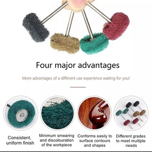 ชุดเครื่องมือขัดเงาโลหะแบบหมุน 50 ชิ้น สำหรับเครื่องมือเดรเมล - Product Image 3