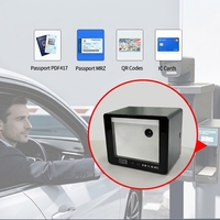 LONVILL Module de lecture de codes-barres 1D 2D, lecteur de passeports électroniques et papier, PDF417, MRZ, codes QR, scanner de passeports intégré pour parking