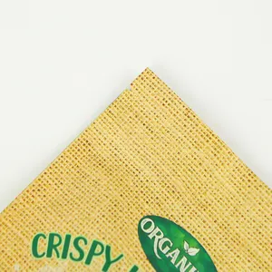 Op Maat Bedrukte Flexibele Snacks Snoepweegbree Craspy Boerenkoolchips Voedsel Snack Chips Plastic Verpakkingstassen Groothandel