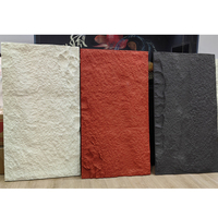 ZGSTONE Artificielle Pu Faux Pierre 1220*2440*6mm Pu Champignon Étanche Matériaux De Construction Isolation Thermique Pu Pierre