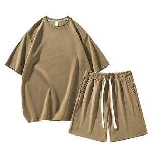 Ensemble de sport décontracté léger pour homme, noir, en polyester, équipement d'entraînement, coupe ajustée, short de basketball pour jeune, ouvrable - Product Image 6