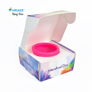 Furuize Hot Selling High Capacity <strong>100</strong>% Medical Grade Silicone Soft Reusable Period Disc Menstrual Disc - Product Image 5