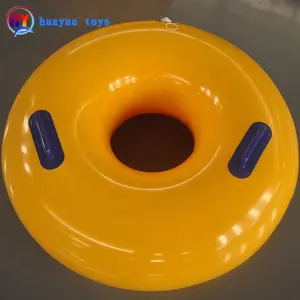 热销游泳耐用浮标水上玩具PVC沙滩派对充气游泳圈