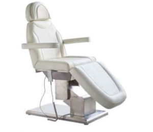 Electric Eyelash Bar Salon <b>Bed</b> with <b>Headrest</b> Extensions Height Adjustable Eyebrow Lash Chair Treatment Table Model 115 - Product Image 4