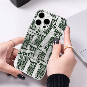 เคสมือถือลายบัตรเล่นโชคดี S24 S25 VIVO IPhone17 16 15 14 PRO MAX เลนส์ TPU ป้องกันลายนิ้วมือกันกระแทก - Product Image 3