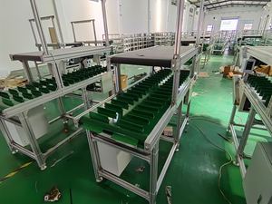 Masa ayarlanabilir hız depo üretim hattı yeni durum için <span class=keywords><strong>Mini</strong></span> taşınabilir çelik PVC dayanıklı konveyör bant - Product Image 4