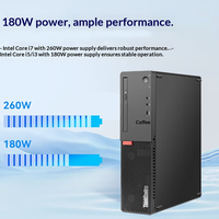 Ordinateur de bureau commercial Lenovo ThinkCentre K70 neuf avec processeur I3-14100, 16 Go de DDR5, SSD de 512 Go