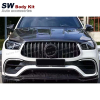 Capot de pare-chocs avant en fibre de carbone style LD pour Mercedes-Benz GLE Coupé C167 W167 GLE450 GLE53 GLE63