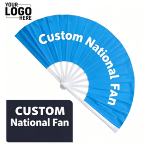 Abanicos Plegables con la Bandera de Nueva Zelanda, Personalizados con Impresión, para Carnaval, Bodas, Festivales, Viajes, Regalos - Product Image 2
