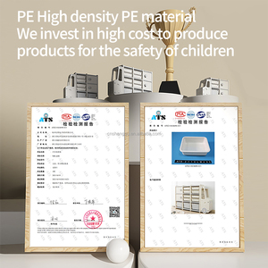 Tủ đựng đồ chơi và sách cho bé VSUCH, kệ để đồ chơi nhiều tầng bằng nhựa, kệ để đồ chơi trẻ em - Product Image 3