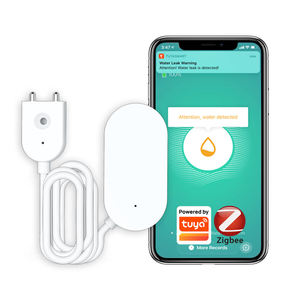 ZB-WI-5 Tuya ZigBee 3.0 เซ็นเซอร์ตรวจจับน้ำรั่วแบบไร้สาย ระบบแจ้งเตือนน้ำรั่วอัจฉริยะ ควบคุมการทำงานอัตโนมัติ - Product Image 1