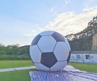 Ballon de football gonflable personnalisé/modèle de ballon de football Big Air Basketball pour événement publicitaire