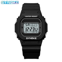 Montre tendance et best-seller pour couple, étanche, style universitaire, montre numérique sportive pour étudiants