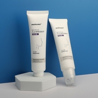 Tube cosmétique en plastique PE mat en gros avec applicateur à 5 billes, 100g, 120g, 150g, 180g pour emballage de crème pour le cou et soins de la peau