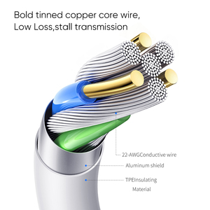 Cable de Datos MICCELL 3A de Carga Rápida Micro USB Tipo-C con Blindaje de Metal TPE para Impresora y Dispositivos Móviles - Product Image 5