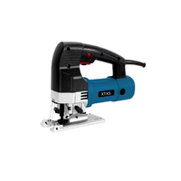 Scie sauteuse électrique sans balais à vitesse variable 220V, portable, multifonctionnelle, pour la découpe du bois, avec pince de fixation manuelle, pour usage domestique