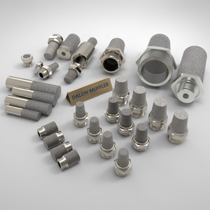 DALON Bộ Lọc Khí Nén Khí Ga SS316 Bằng Thép Không Gỉ Thiêu Kết Bộ Giảm Thanh - Product Image 2